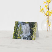 Carte Chute d'eau de Yellowstone (Fleur jaune)