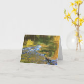 Carte Chute en rivière (Fleur jaune)