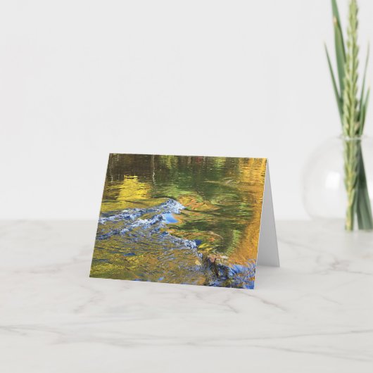 Carte Chute en rivière (Devant)