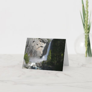 Carte Chute inférieure de Yosemite au sentier de Lower Y