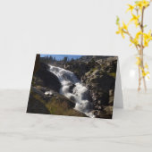 Carte Chutes de Tokopah II dans le parc national de Sequ (Fleur jaune)