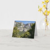 Carte Chutes de Yosemite de la piste Four Mile (Fleur jaune)