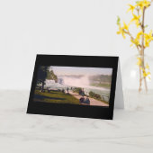 Carte Chutes du Niagara 1901 de point de perspective (Fleur jaune)