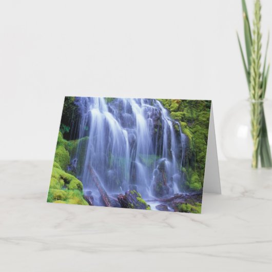 Carte Chutes proxy dans les montagnes Cascade centrales  (Devant)