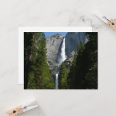 Carte Chutes Yosemite II du parc national Yosemite (Devant/Arrière en situation)