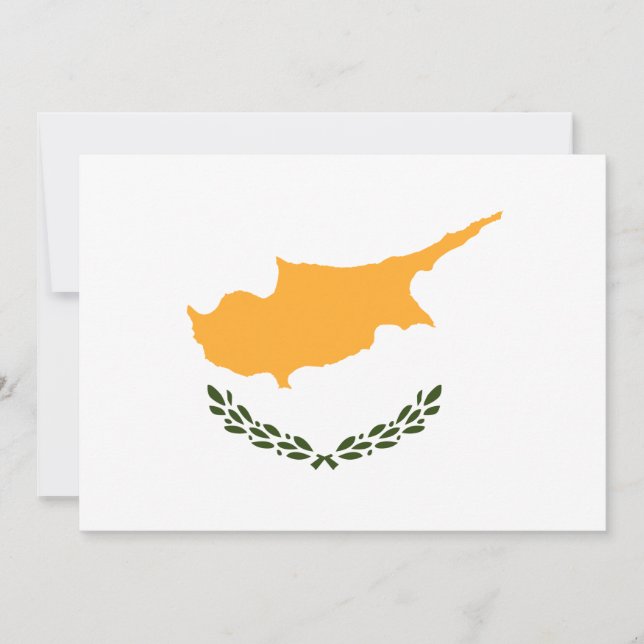 Carte Chypre (Devant)