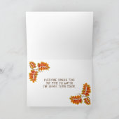 Carte cicatrices d'automne sur la balle de foin (Intérieur)