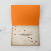 Carte cicatrices d'automne sur la balle de foin (Intérieur)