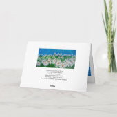 CARTE CIEL BLEU ET JOURNAUX (Dos)