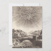 Carte Ciel d'astronomie antique avec soleil par Allain M (Devant)