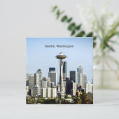 Carte Ciel de Seattle, Washington (Debout devant)
