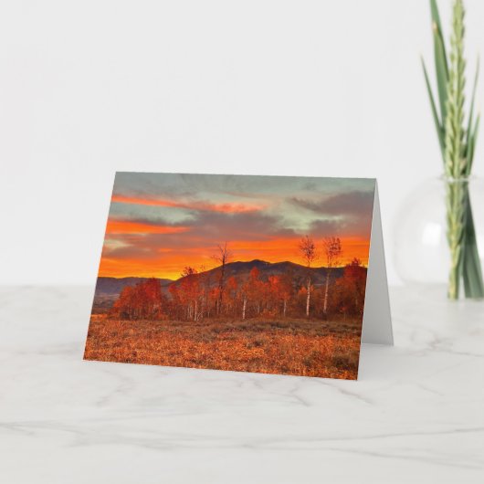 Carte Ciel en Feu (Devant)