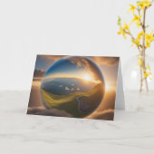 Carte Ciel et Terre (Fleur jaune)