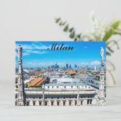 Carte Ciel Milan en Italie (Debout devant)