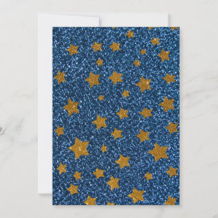 Carte Ciel nocturne de parties scintillant