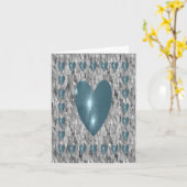 Carte Ciel rempli par coeur (Fleur jaune)