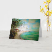 Carte Ciel sur terre (Fleur jaune)