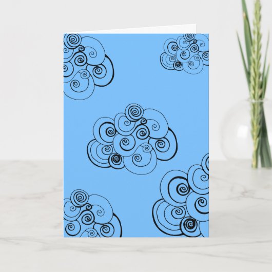 Carte Ciels nuageux (Devant)