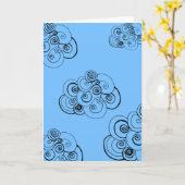 Carte Ciels nuageux (Fleur jaune)