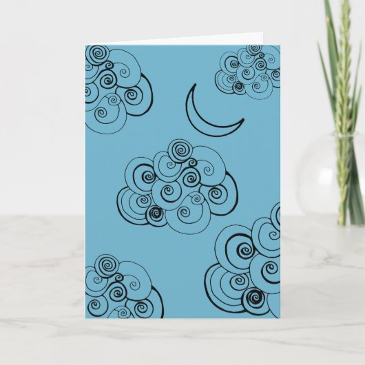 Carte Ciels nuageux (Devant)