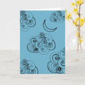 Carte Ciels nuageux (Fleur jaune)