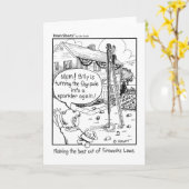 Carte "Cierge magique géant" par JIM Papier d'emballage (Fleur jaune)