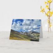 Carte Cieux au-dessus (Fleur jaune)