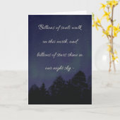 Carte Cieux de l'Aurore  (Fleur jaune)