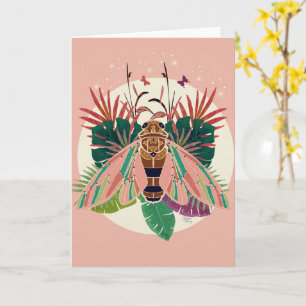 Carte Cigale Tropicale
