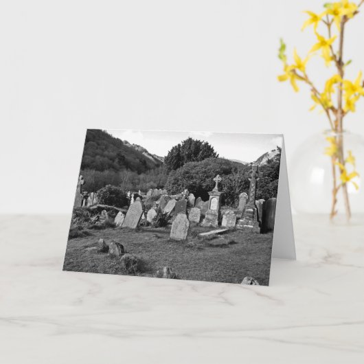 Carte Cimetière de Glendalough (Fleur jaune)