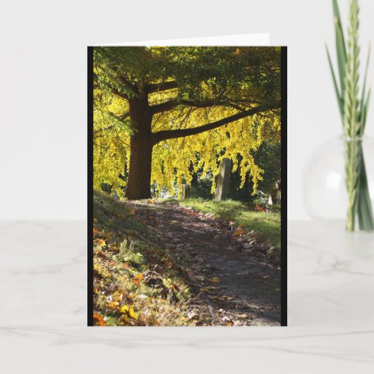 Carte Cimetière de Greenwood, Brooklyn, NY (Devant)