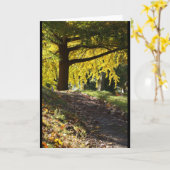 Carte Cimetière de Greenwood, Brooklyn, NY (Fleur jaune)