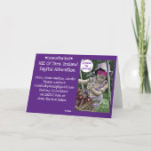 Carte Cimetière de Hill of Tara (Dos)