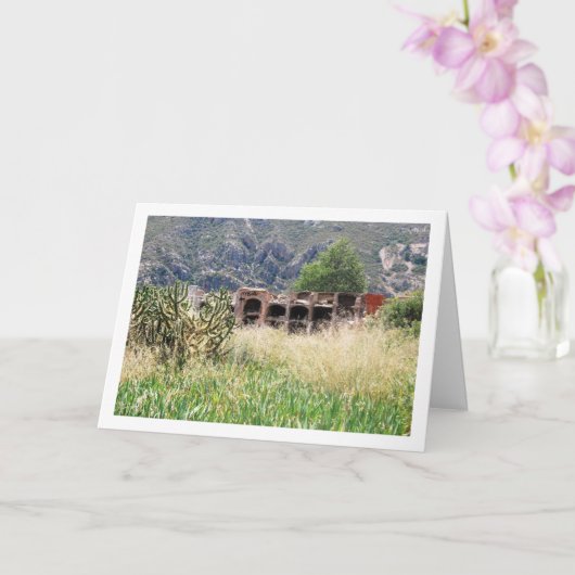 Carte Cimetière du Vieux Domeño, Domeño Viejo, Valence (Orchidée)