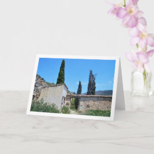 Carte Cimetière du Vieux Domeño, Domeño Viejo, Valence