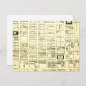 Carte Cincinnati, OH Vintage (Devant / Derrière)