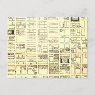 Carte Cincinnati, OH Vintage