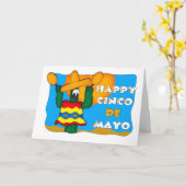 Carte Cinco De Mayo (Fleur jaune)