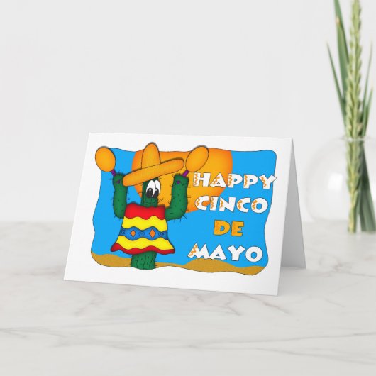 Carte Cinco De Mayo (Devant)