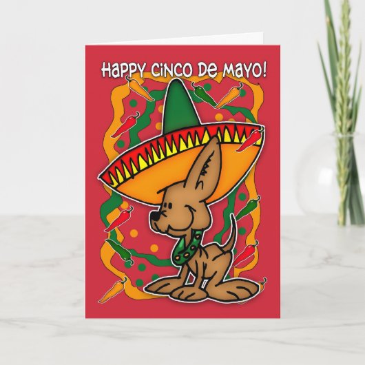 Carte Cinco De Mayo (Devant)