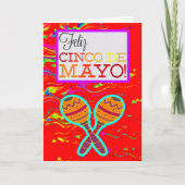 Carte Cinco de Mayo (Devant)