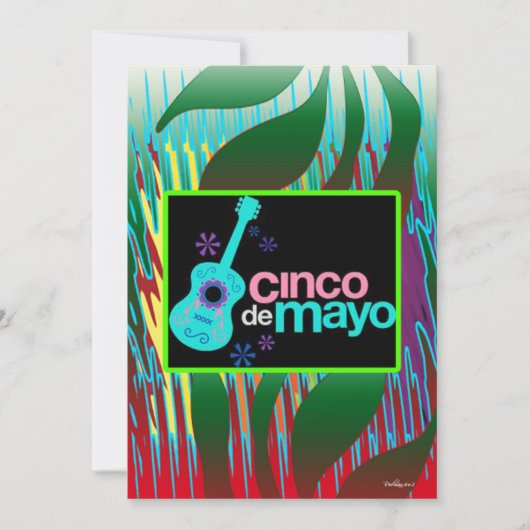 Carte Cinco de Mayo (Devant)