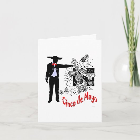 Carte Cinco de Mayo (Devant)