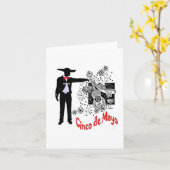 Carte Cinco de Mayo (Fleur jaune)