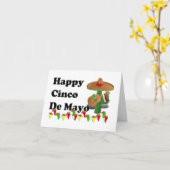 Carte Cinco de Mayo (Fleur jaune)