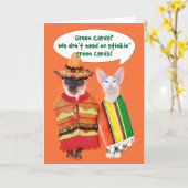 Carte Cinco de Mayo (Fleur jaune)