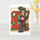 CARTE CINCO DE MAYO (Fleur jaune)