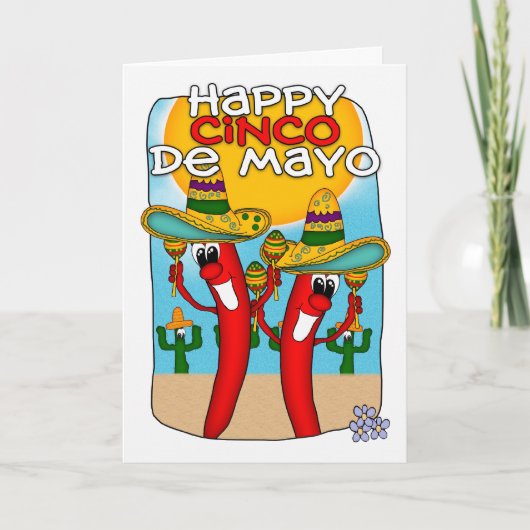 Carte Cinco De Mayo (Devant)