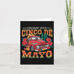 Carte Cinco De Mayo Cruise Mexique Mexicaine Fiesta Cinc