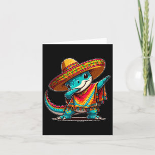 Carte Cinco De Mayo Dinosaur Dabbing Mexicaine Fiesta 5